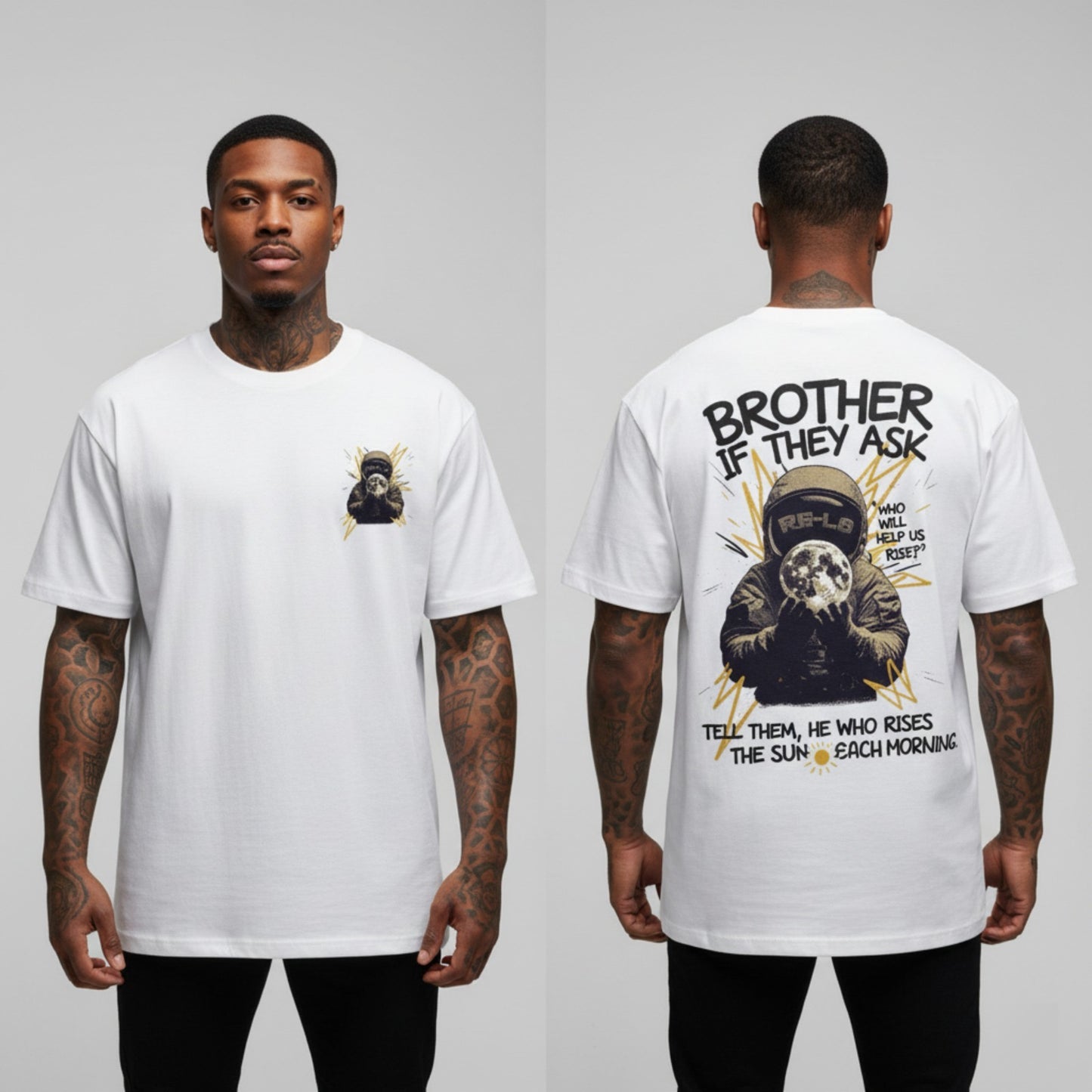 Graphic Oversized T-shirt 300gsm