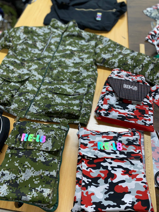 CAMO Side Bag Jacket